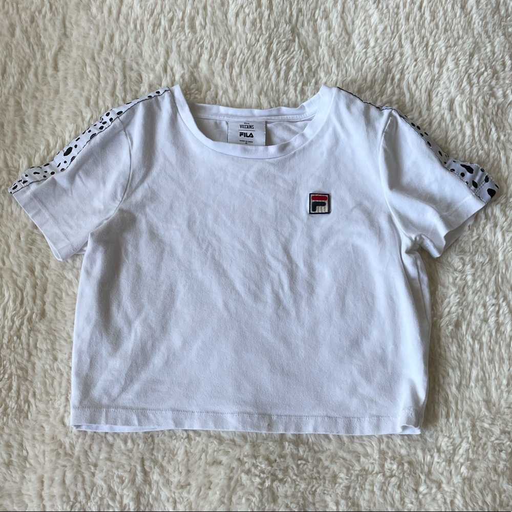 UO x FILA Disney Villains Cropped Tee